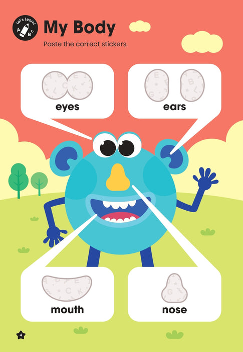 Baby Shark First Words Activity Book