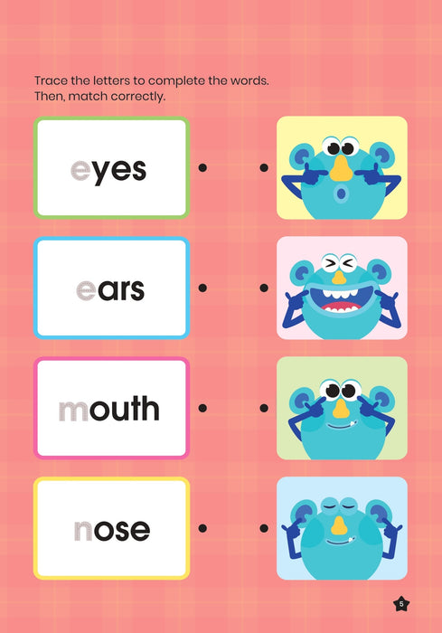 Baby Shark First Words Activity Book
