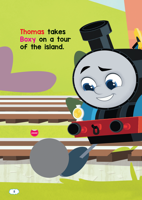 Thomas and Friends Read, Colour, Stick! Book 1