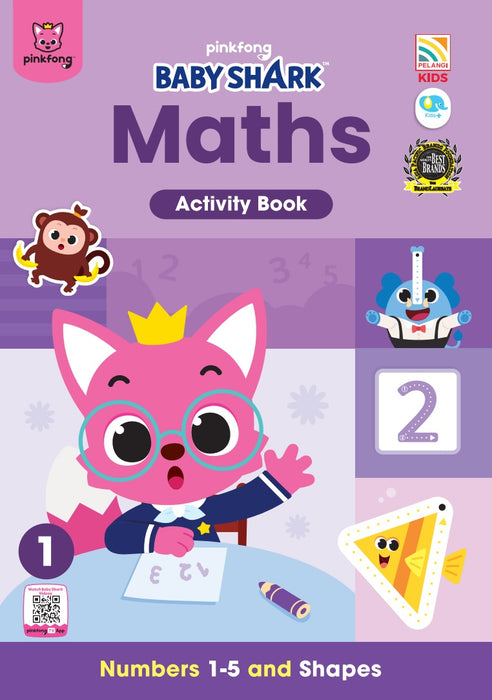 Baby Shark Maths Activity Book