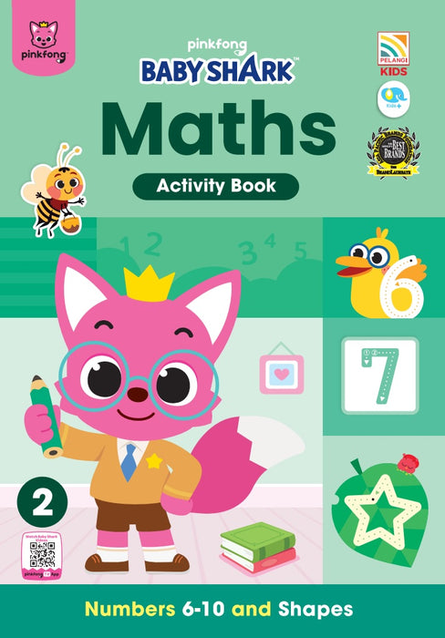 Baby Shark Maths Activity Book