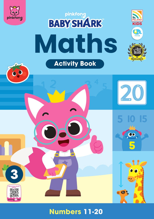 Baby Shark Maths Activity Book
