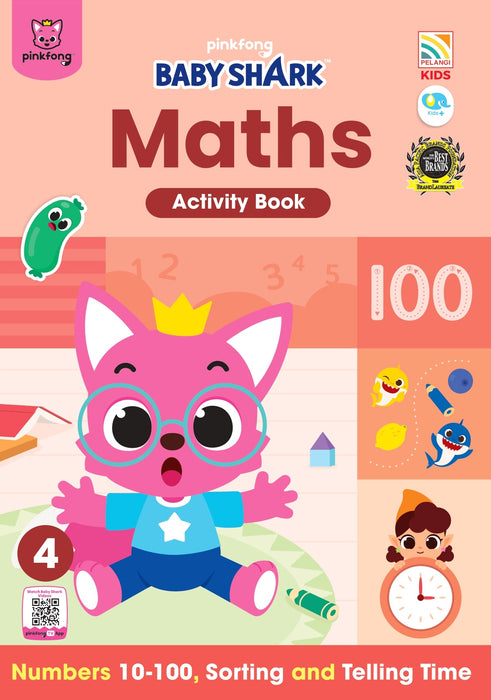Baby Shark Maths Activity Book