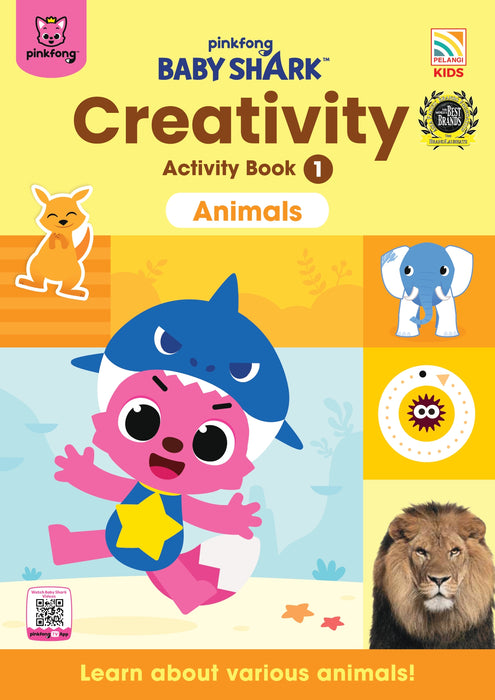 Baby Shark Creativity Activity Book
