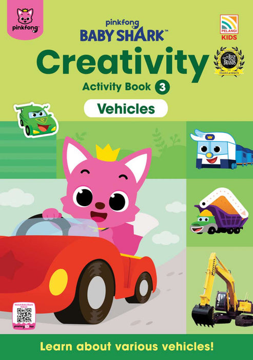 Baby Shark Creativity Activity Book