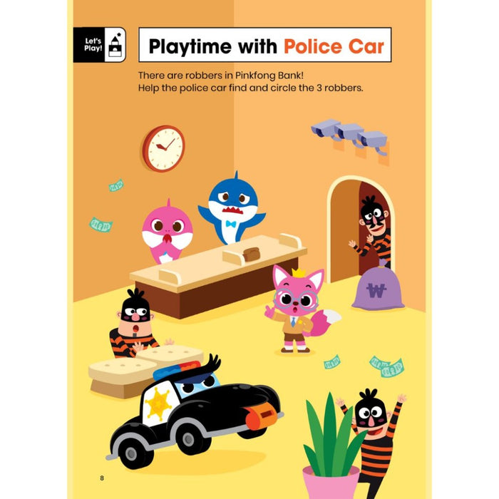 Baby Shark Creativity Activity Book