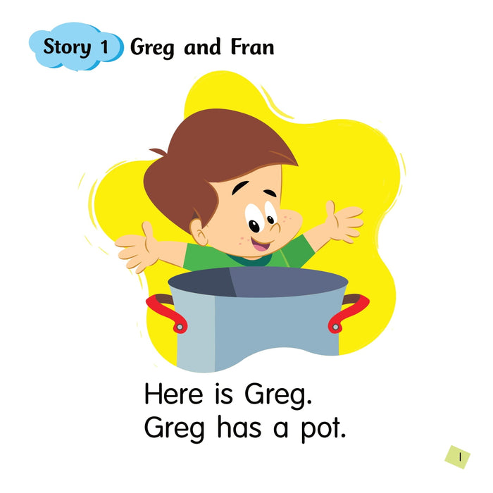 My Phonics Readers Greg and Fran