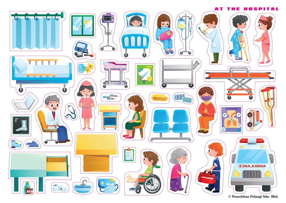 Sticker Playland with Reusable Stickers