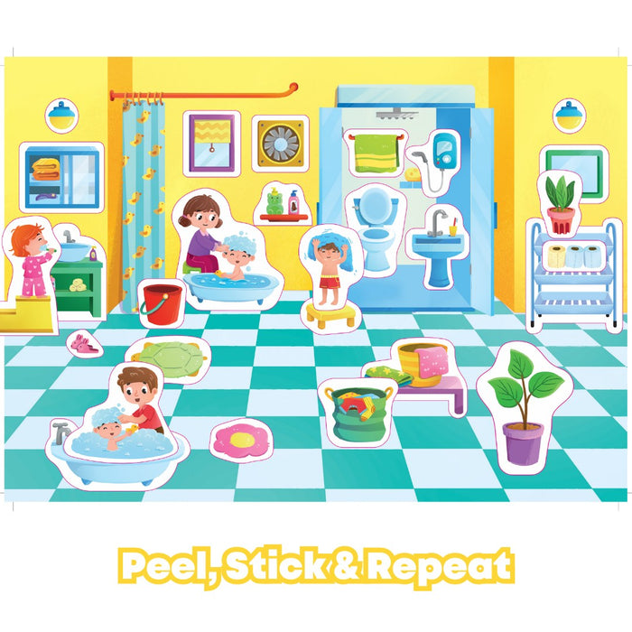 Sticker Playland with Reusable Stickers