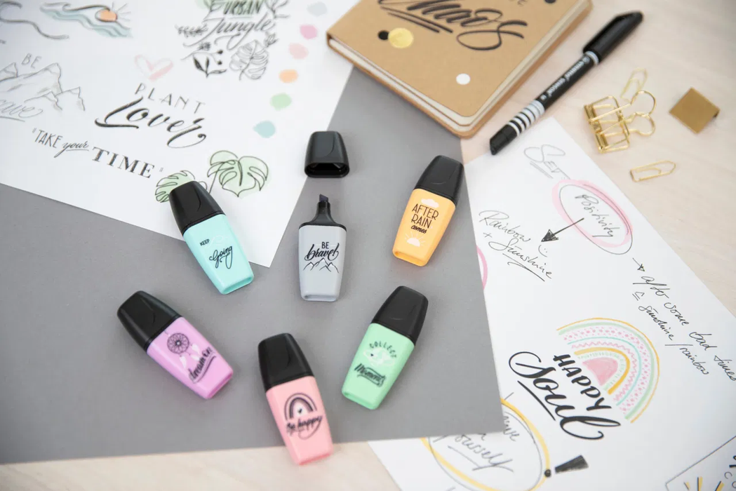 Stabilo Boss Mini Pastellove Edition 2.0 of 6's