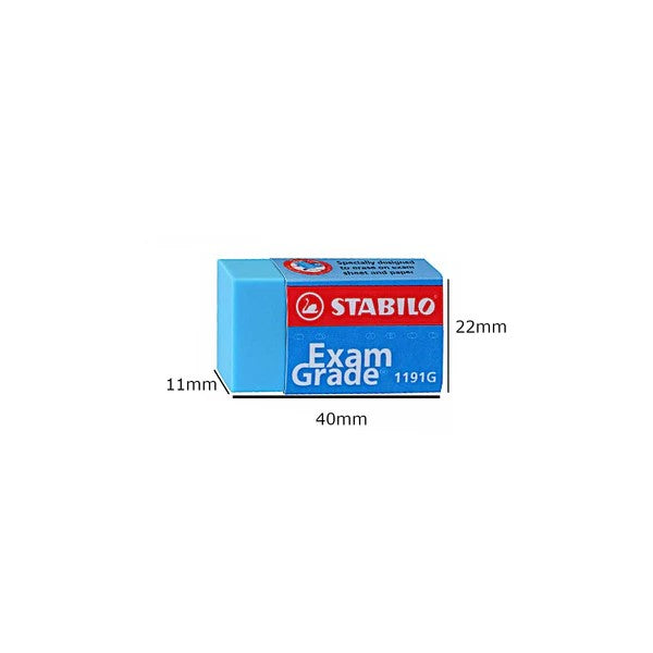 Stabilo Exam Grade Colourful Eraser Eco Pack of 3's