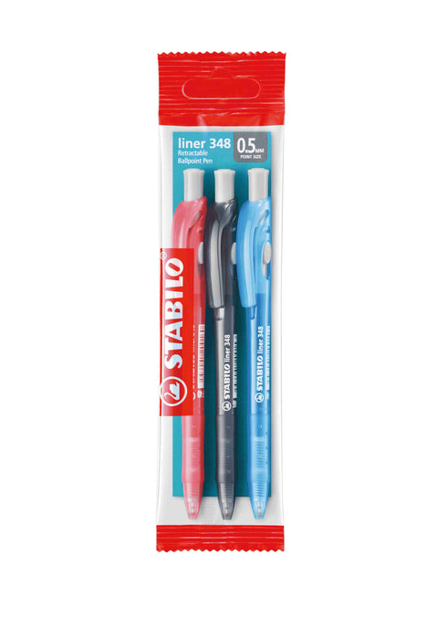 Stabilo Liner Extra Fine Retractable Ball Pen 0.5mm