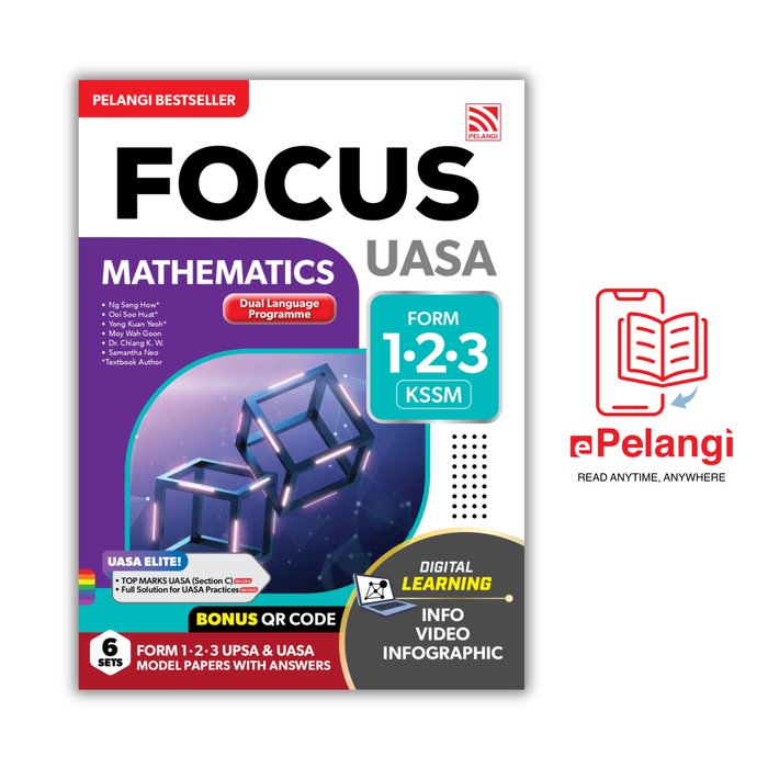Focus UASA KSSM 2025 Tingkatan 1.2.3 / Form 1.2.3 / 中学 1.2.3