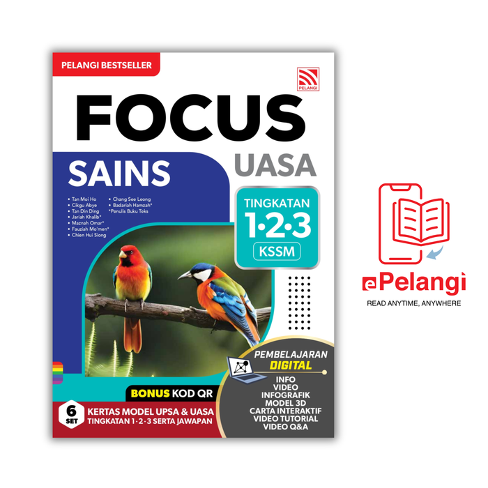 Focus UASA KSSM 2025 Tingkatan 1.2.3 / Form 1.2.3 / 中学 1.2.3