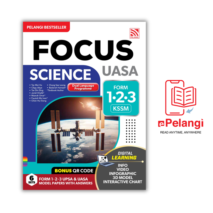 Focus UASA KSSM 2025 Tingkatan 1.2.3 / Form 1.2.3 / 中学 1.2.3