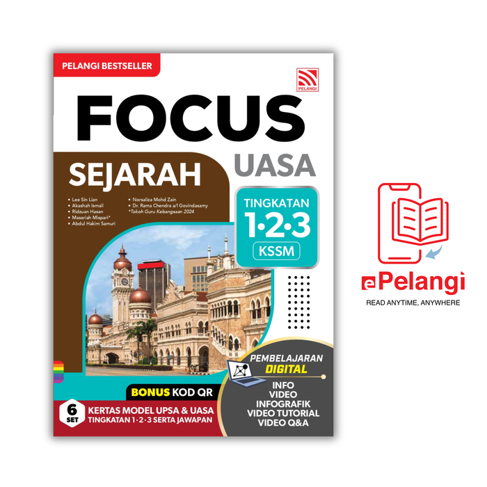 Focus UASA KSSM 2025 Tingkatan 1.2.3 / Form 1.2.3 / 中学 1.2.3