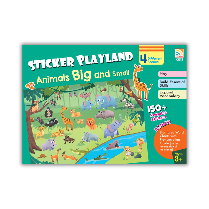 Sticker Playland with Reusable Stickers