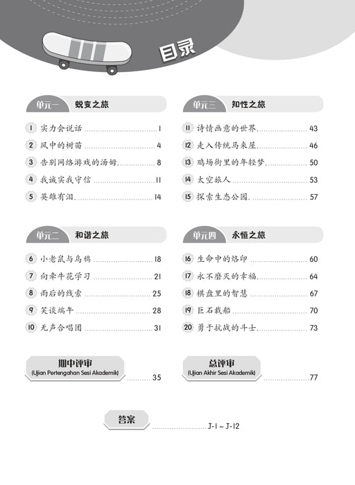 Praktis Topikal KSSR 2026 青苗 单元练习 Tahun 5 年级 5