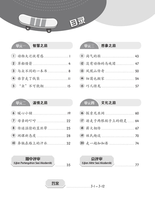 Praktis Topikal KSSR 2026 青苗 单元练习 Tahun 6 年级 6