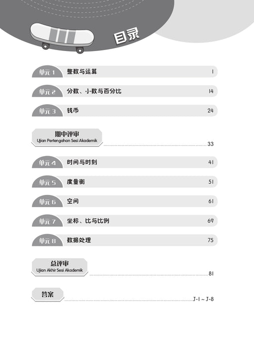 Praktis Topikal KSSR 2026 青苗 单元练习 Tahun 4 年级 4