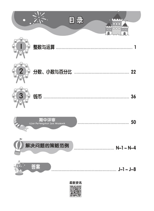Praktis Fokus UASA 2026 焦点单元备考 Tahun 6 年级 6