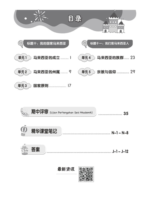 Praktis Fokus UASA 2026 焦点单元备考 Tahun 6 年级 6