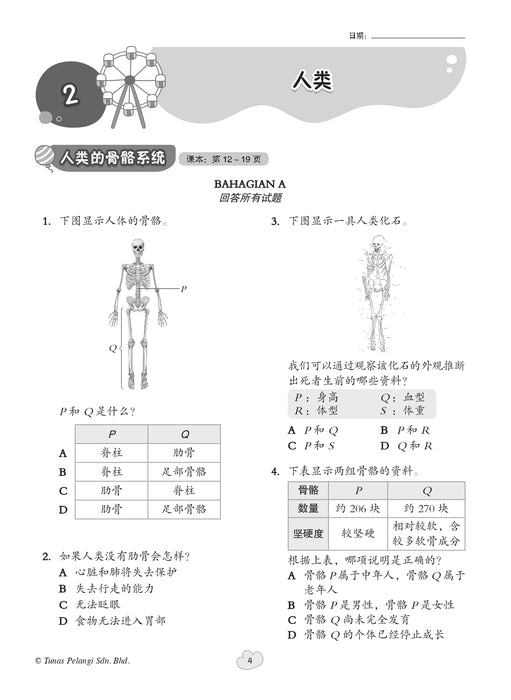 Praktis Fokus UASA 2026 焦点单元备考 Tahun 5 年级 5