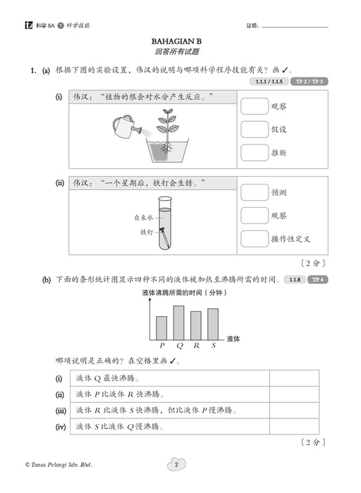Praktis Fokus UASA 2026 焦点单元备考 Tahun 6 年级 6
