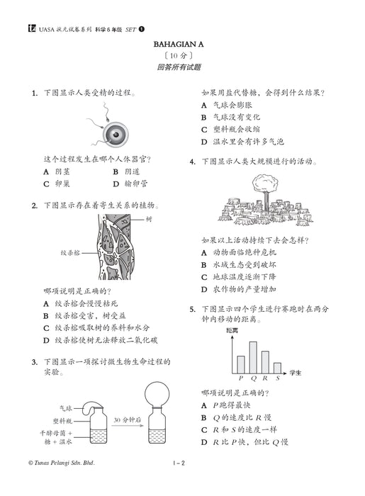 Juara UASA 2026 状元试卷 Tahun 6 年级 6