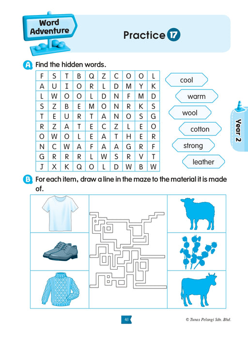 Kembara Kata Word Adventure 文字迷宫小玩家 2026 Level 1