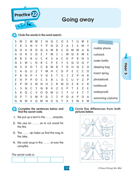 Kembara Kata Word Adventure 文字迷宫小玩家 2026 Level 3