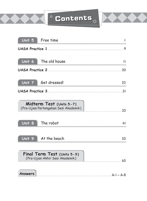 Praktis Topikal KSSR 2025 青苗 KSSR 单元练习 Tahun 2 年级 2