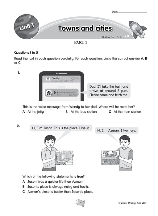 Praktis Topikal UASA 2026 备考全能通 Tahun 5 年级 5