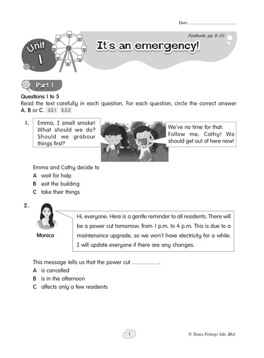 Praktis Fokus UASA 2026 焦点单元备考 Tahun 6 年级 6