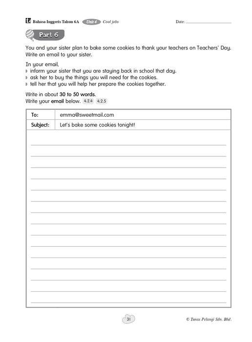 Praktis Fokus UASA 2026 焦点单元备考 Tahun 6 年级 6