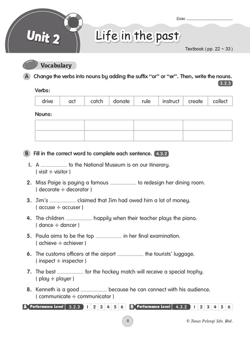 Praktis Topikal KSSR 2026 青苗 单元练习 Tahun 6 年级 6