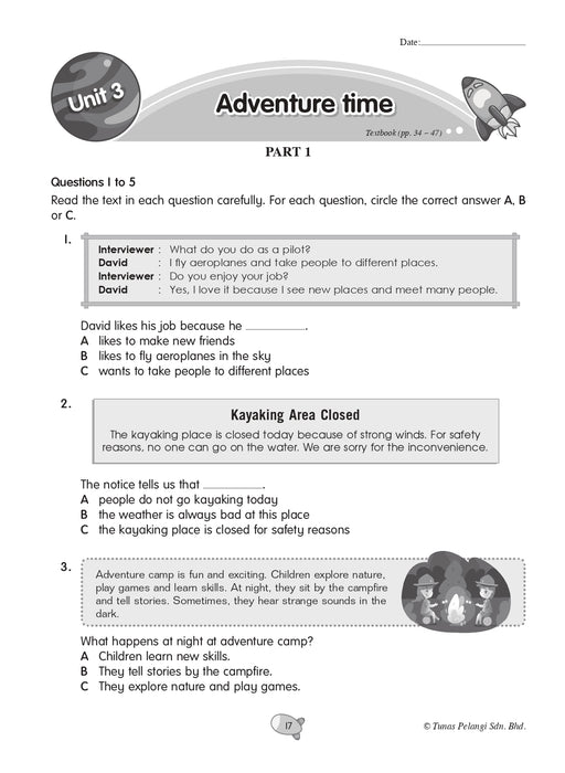 Praktis Topikal UASA 2026 备考全能通 Tahun 6 年级 6