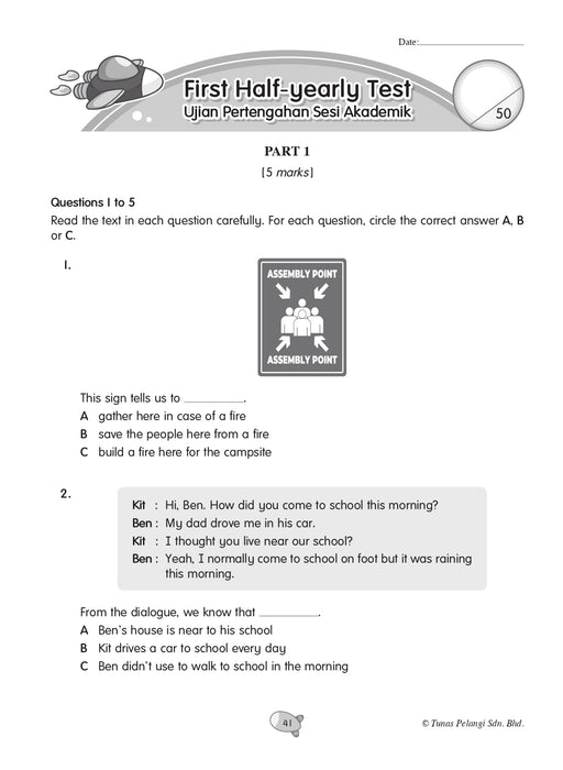 Praktis Topikal UASA 2026 备考全能通 Tahun 6 年级 6