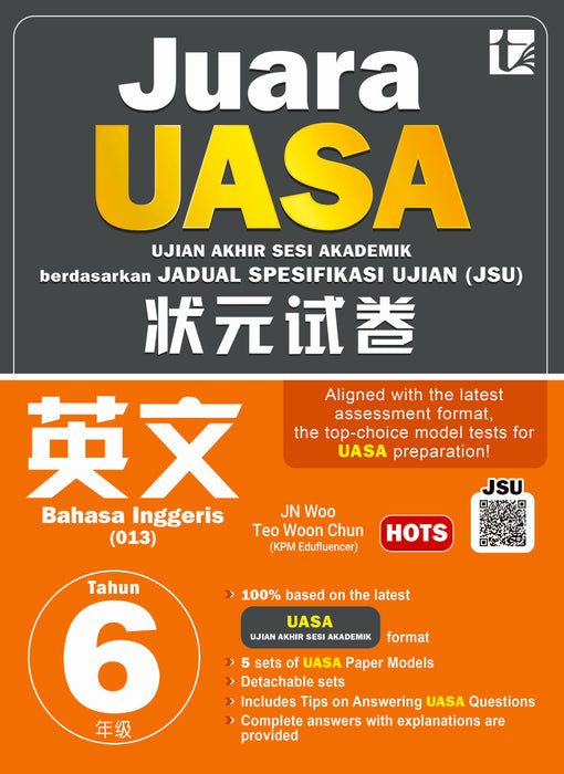 Juara UASA 2026 状元试卷 Tahun 6 年级 6