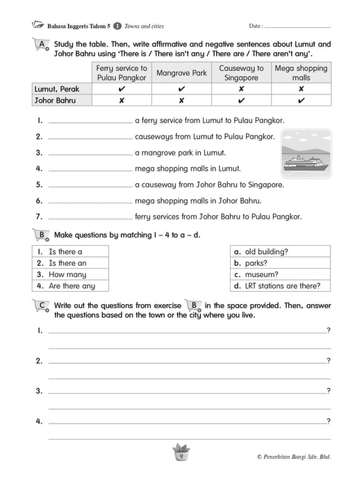 Praktis KSSR 2025 华文练习 5 年级