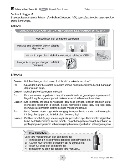 Praktis Fokus UASA 2025 焦点单元备考 4 年级