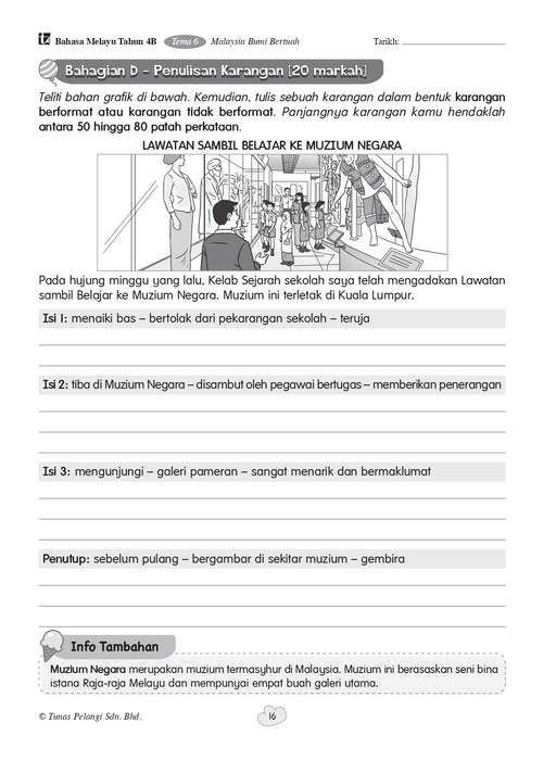 Praktis Fokus UASA 2026 焦点单元备考 Tahun 4 年级 4