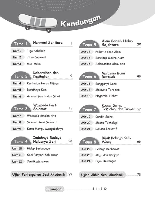Praktis Topikal KSSR 2026 青苗 单元练习 Tahun 4 年级 4