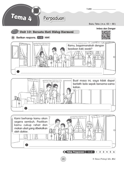 Praktis Topikal KSSR 2026 青苗 单元练习 Tahun 6 年级 6