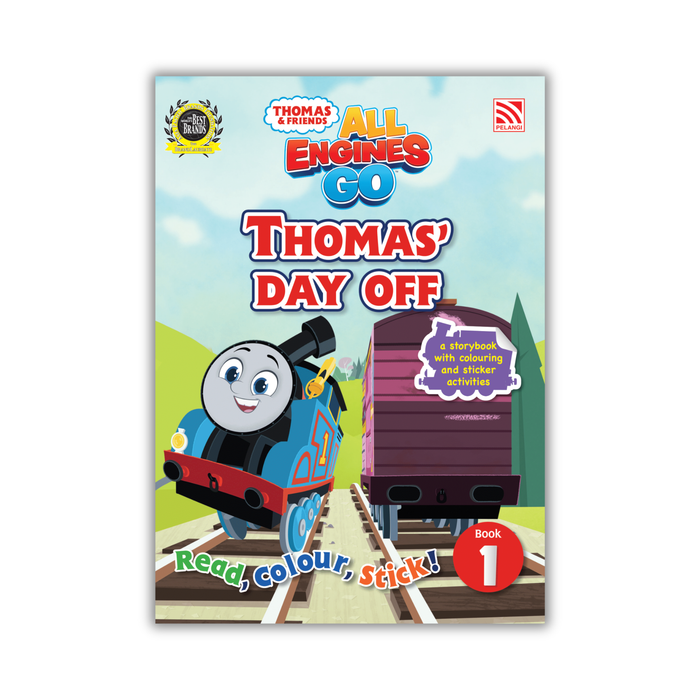 Thomas and Friends Read, Colour, Stick!