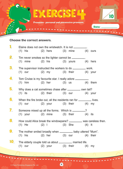 Basic Grammar Workbook 4