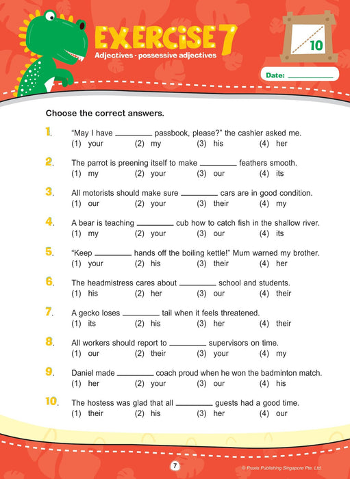 Basic Grammar Workbook 4