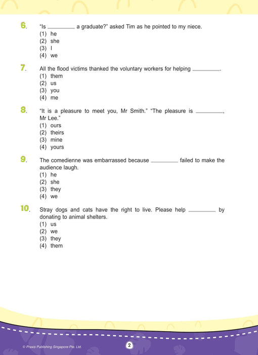 Basic Grammar Workbook 6