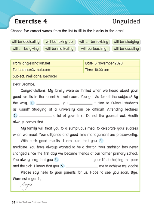 Master Grammar Cloze Workbook 3