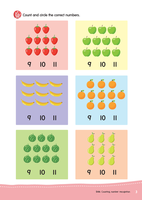 Learning Numbers 11 to 20